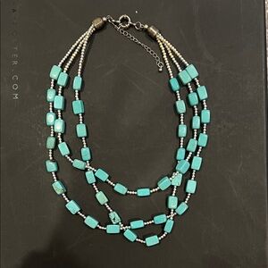 Turquoise Beaded Necklace